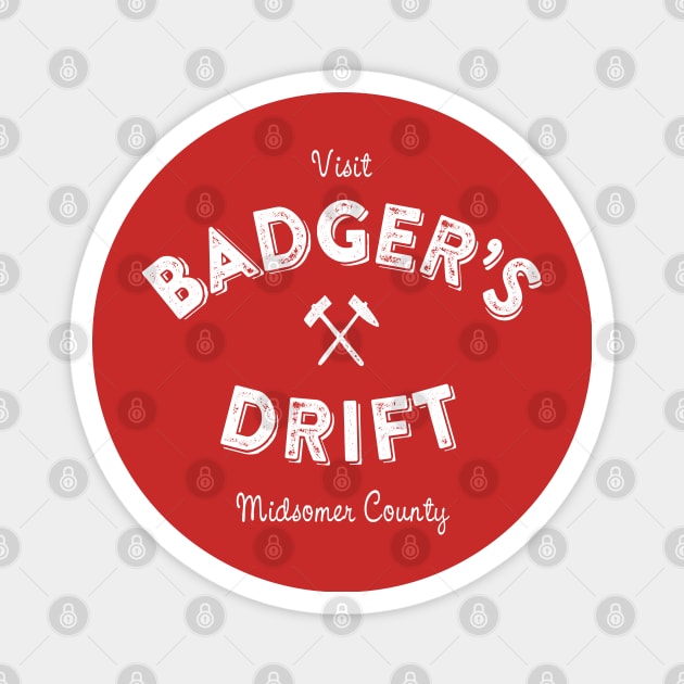 Badger's Drift Tourism (Midsomer Murders) Magnet by jrotem